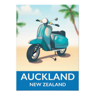 Auckland neues Zealand-Reiseplakat Fotodruck