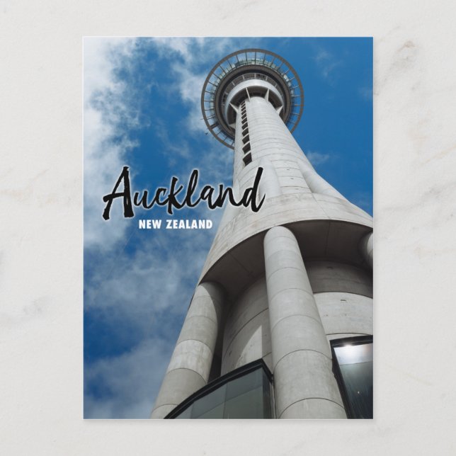 Auckland Neuseeland Postkarte (Vorderseite)