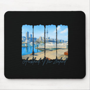 Auckland Neuseeland Reisepinselstrich Aucklan Mousepad