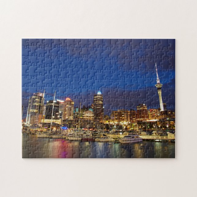 Auckland Night Skyline (Horizontal)