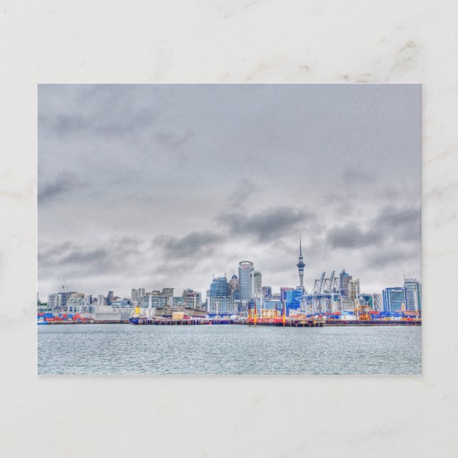 Auckland Postkarte (Vorderseite)
