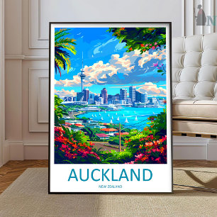 Auckland Reise Druck Wandkunst Auckland Wand Hangi Poster