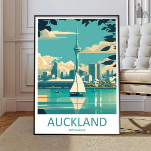 Auckland Reise Druck Wandkunst Auckland Wand Hangi Poster