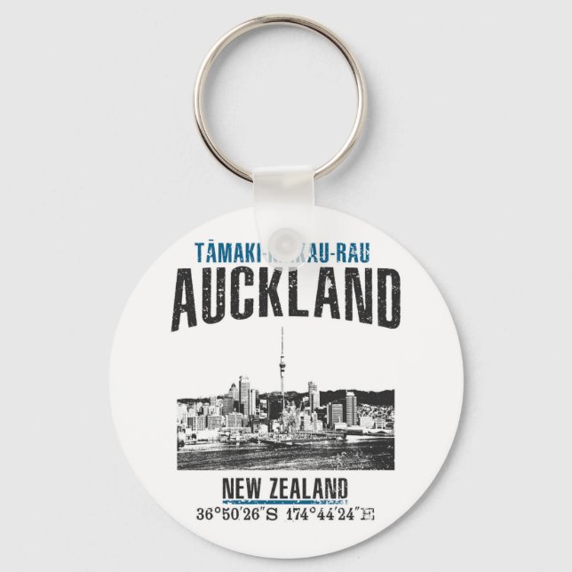 Auckland Schlüsselanhänger (Vorderseite)