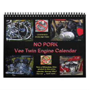 AUCUN calendrier jumeau en vé de moteur de moto d