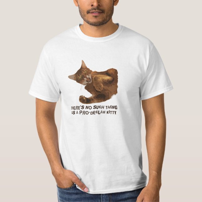 Aucun Declaw le T-shirt de Kitty (Devant)
