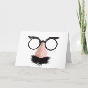 AUCUN DÉGUISEMENT DANS CETTE CARTE DE VOEUX D'ANNI