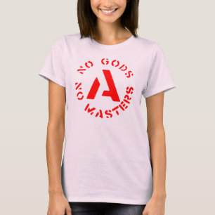 AUCUN DIEU AUCUN MAÎTRE N'ENTOURE UN T-shirt