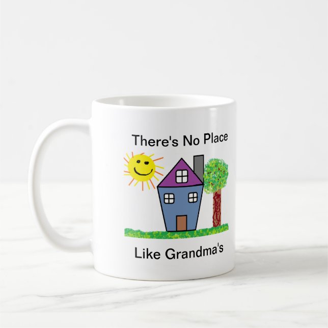 Aucun endroit n'aiment la tasse de la grand-maman (Gauche)