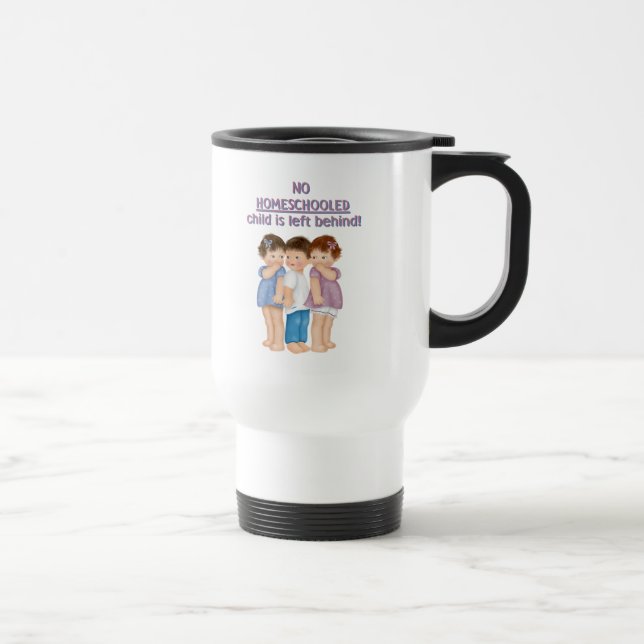 Aucun Enfant À Domicile Laissé Derrière - Mug (Droite)