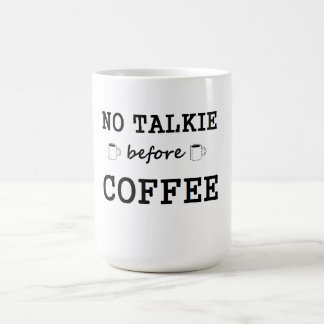 Aucun film parlant avant tasse de café