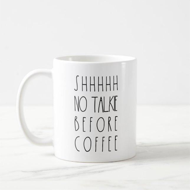 Aucun film parlant avant tasse de café Rae Dunn (Gauche)