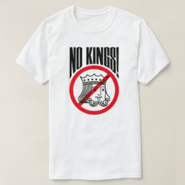 AUCUN ROI - Manifestation de Trump - T-shirt