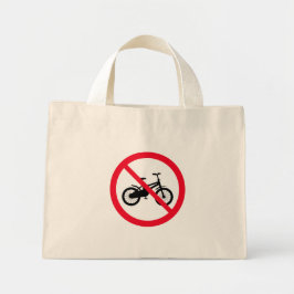 Aucun signe interdit à bicyclette | Sac fourre-tou