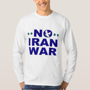 Aucun T-shirt de guerre de l'Iran