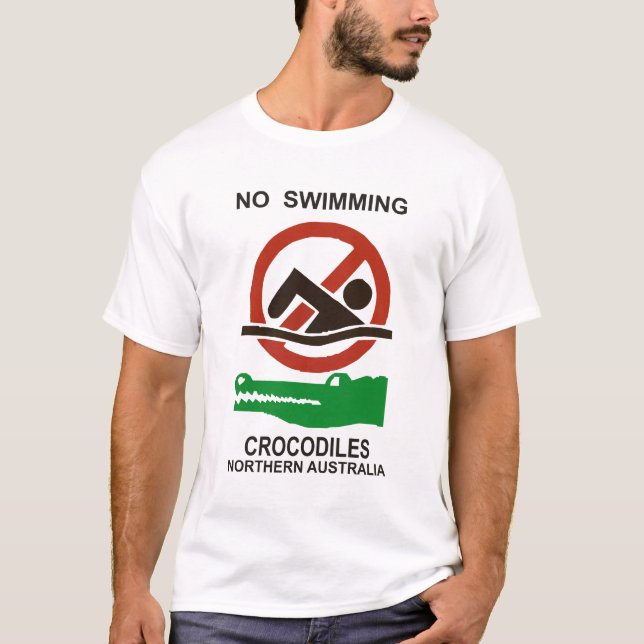 Aucun T-shirt de natation (Devant)