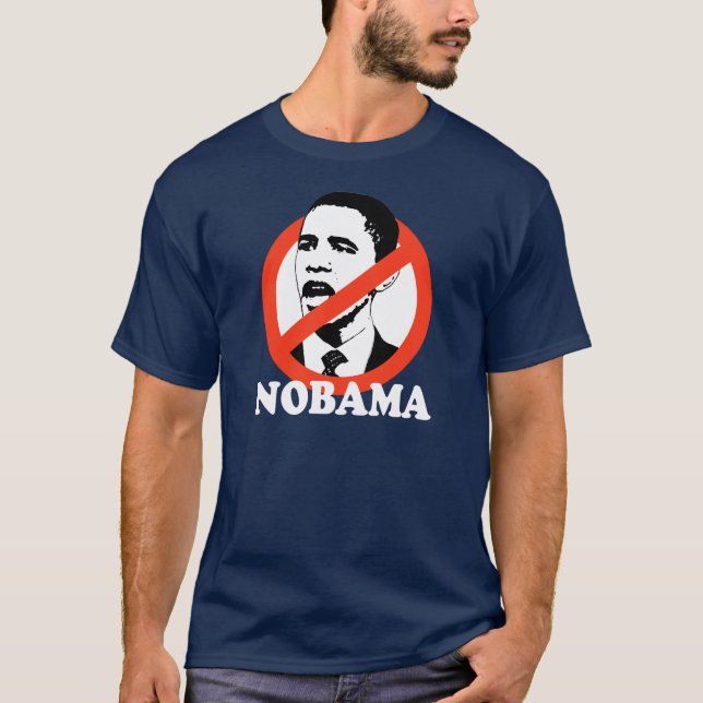 AUCUN T-SHIRT D'OBAMA (Devant)