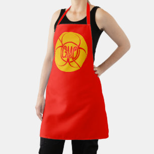 Aucun tablier OGM Biodanger personnalisé BBQ Apron