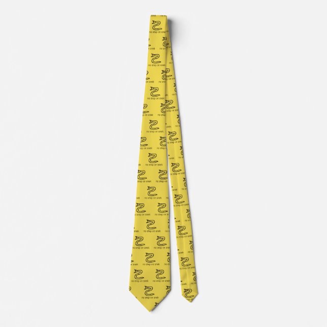 Aucune étape sur le motif de cravate de Snek (Devant)