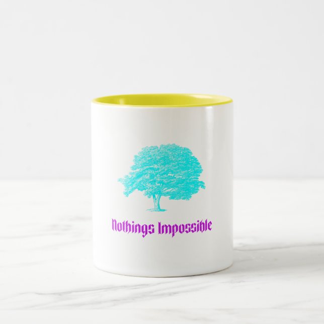Aucune Mug colorée Impossible (Centre)