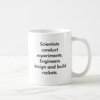 Aucune tasse de scientifiques de Rocket