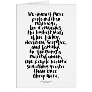 Aucune union n'est une carte plus profonde de