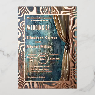 Audacieuse Invitation moderne moderne contemporain