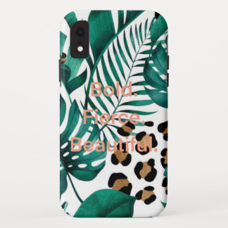 Audacieux. Fierce. Magnifique. coque iphone Coque-