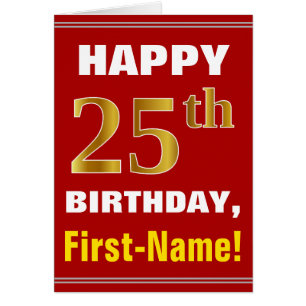 Audacieux, rouge, anniversaire d'or de Faux 25ème