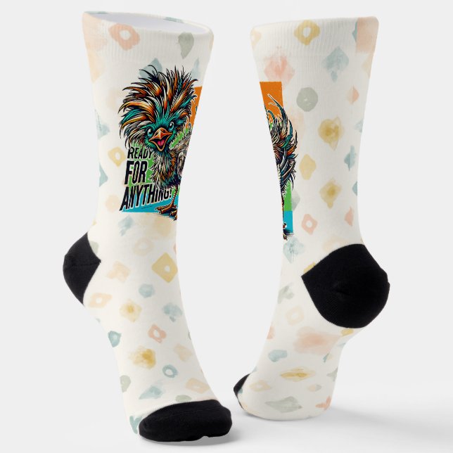 Audacious Avian Socken (Gewinkelt)