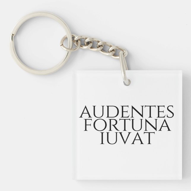 Audentes Fortuna Iuvat Schlüsselanhänger (Vorderseite)