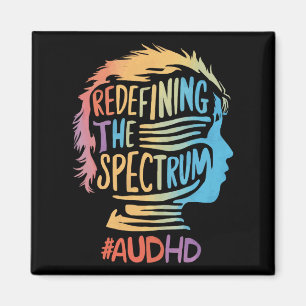 Audhd Autismus Adhd Autistic Spectrum Neurodiversi Magnet