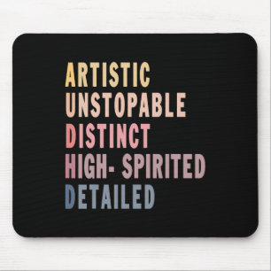 Audhd Autismus Adhd Autistic Spectrum Neurodiversi Mousepad