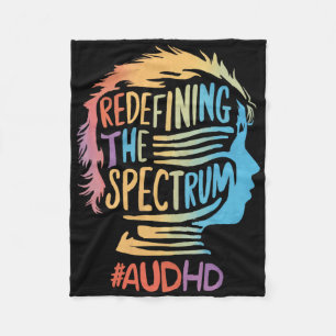 Audhd Autismus Adhs Autistisches Spektrum Neurodiv Fleecedecke