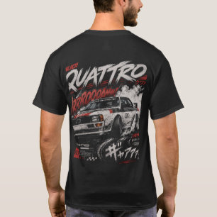 Audi Quattro Drift Motorsport T-Shirt Vorderes L