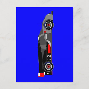 Audi R18 TDI Postkarte