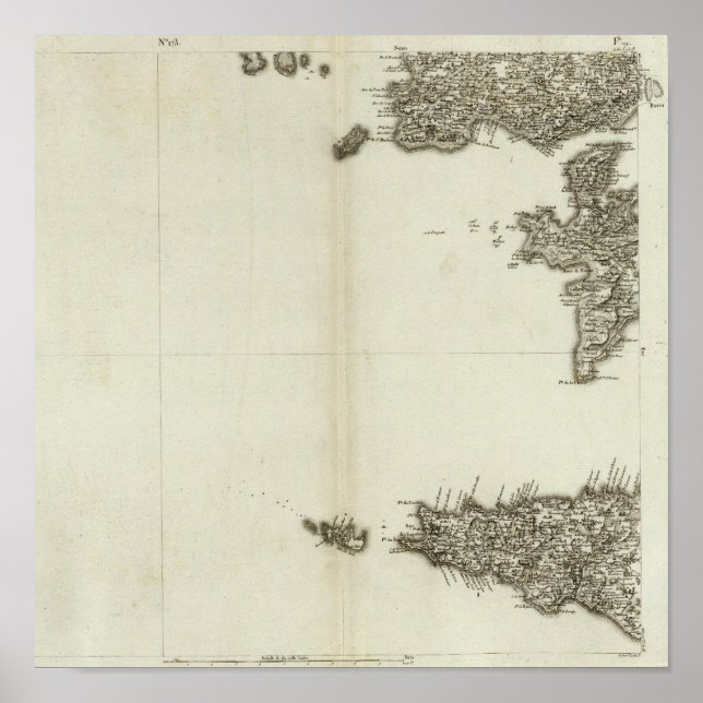 Audierne, rade de Brest Poster (Vorne)