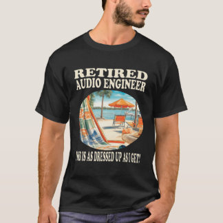 Audio Engineer - Entspannungsdesign T-Shirt