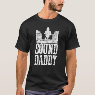 Audio Engineer Lautsprecher Studio Sound Engineer T-Shirt