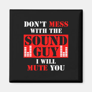 Audio-Engineer Mass nicht mit dem Sound-Typ, den i Magnet