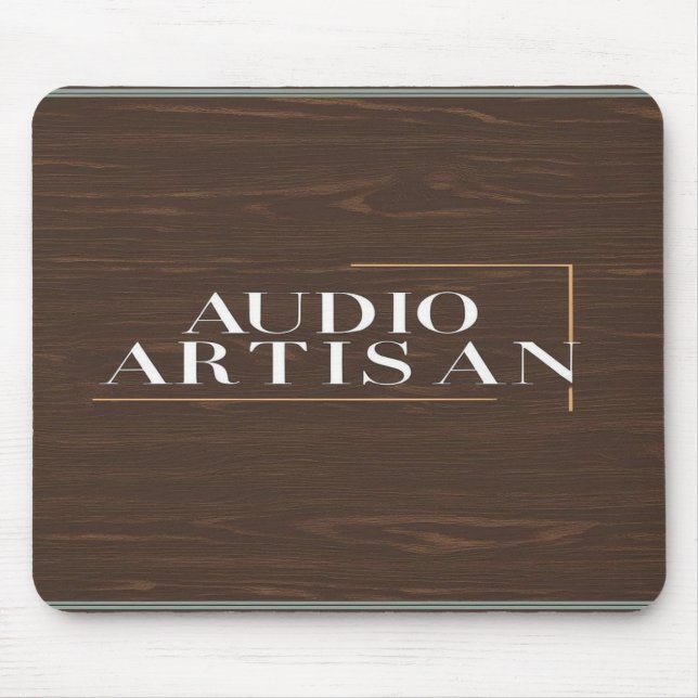Audio-Handwerker Mousepad (Vorne)