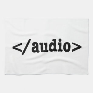 Audio-HTML5-Code beenden Küchentuch