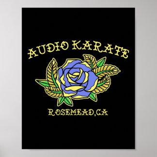Audio Karate Traditionelles Rosemead  Poster