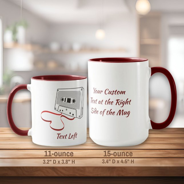 Audio-Kassettenkaffee-Tasse Tasse (Von Creator hochgeladen)