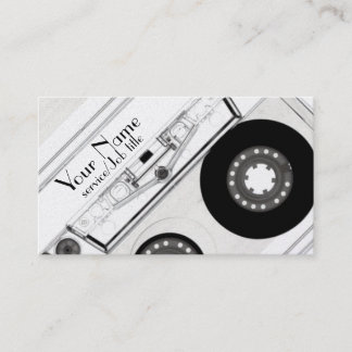 Audio Music Production DJ Play-Visitenkarte Visitenkarte