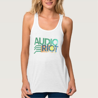 Audio Riot Tank Top Beach Faded (Frauen)