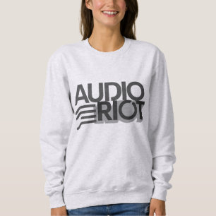 Audio Riot Zeit für Audio Quiet Sweatshirt Frauen