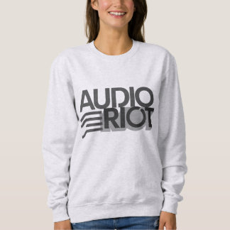 Audio Riot Zeit für Audio Quiet Sweatshirt Frauen