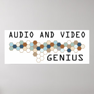 Audio- und Video-Genie Poster