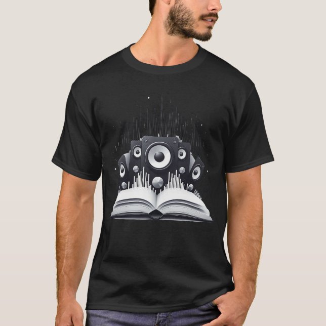 Audiobooks Lover T-Shirt (Vorderseite)